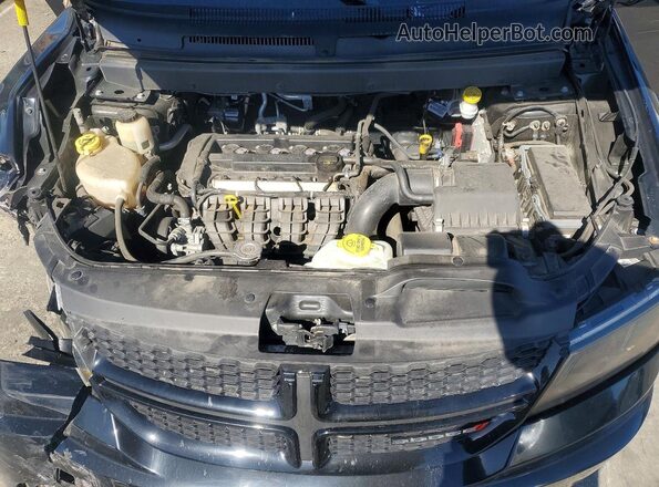 3C4PDCAB0LT194704 2020 DODGE JOURNEY Черный Вид задней части салона