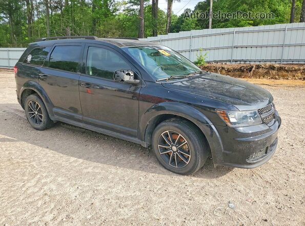 3C4PDCAB1HT707921 2017 DODGE JOURNEY Black Przód prawy