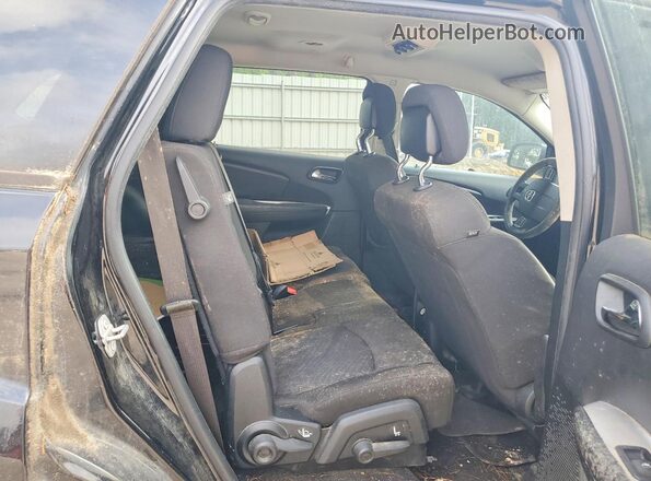 3C4PDCAB1HT707921 2017 DODGE JOURNEY Black Widok wnętrza z tyłu