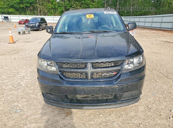 3C4PDCAB1HT707921 2017 DODGE JOURNEY Black Widok z przodu