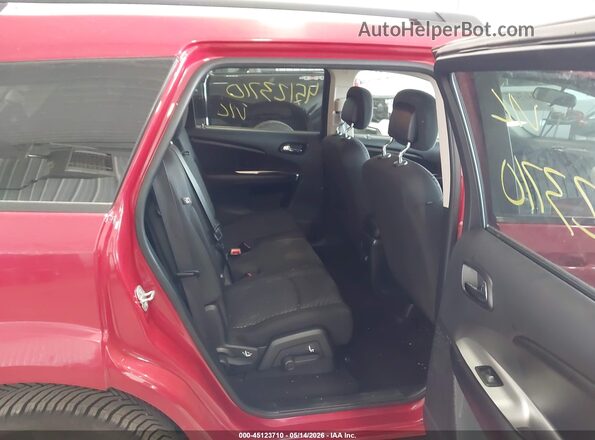 3C4PDCAB1JT229859 2018 DODGE JOURNEY Red Вид наклейки з VIN-кодом