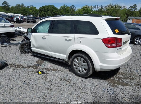 3C4PDCAB1JT310988 2018 DODGE JOURNEY Белый Задняя левая четверть