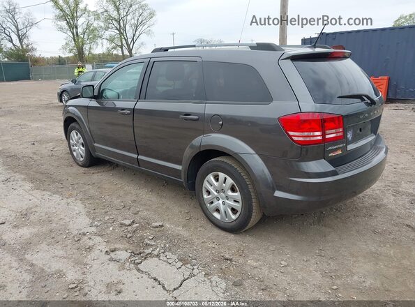 3C4PDCAB2HT637166 2017 DODGE JOURNEY Серый Задняя левая четверть