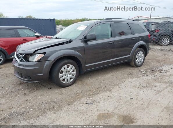 3C4PDCAB2HT637166 2017 DODGE JOURNEY Серый Передняя левая четверть