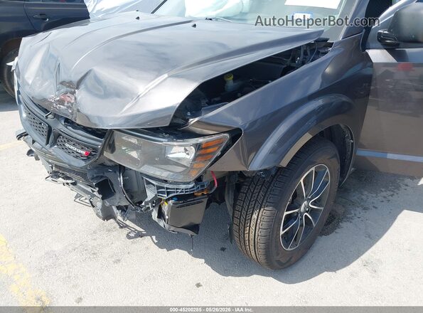 3C4PDCAB2JT352666 2018 DODGE JOURNEY Gray Front view