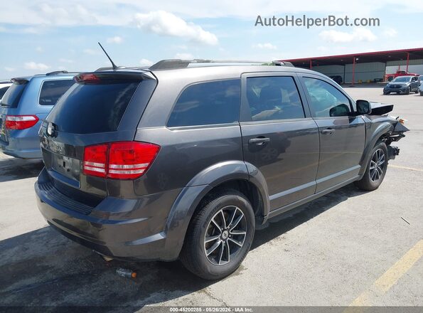 3C4PDCAB2JT352666 2018 DODGE JOURNEY Gray Rear right