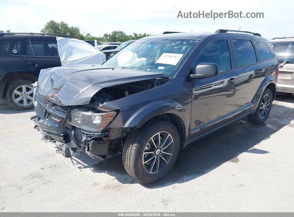 3C4PDCAB2JT352666 2018 DODGE JOURNEY Gray Front left
