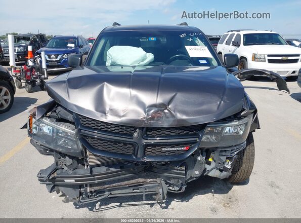 3C4PDCAB2JT352666 2018 DODGE JOURNEY Gray Rear interior view