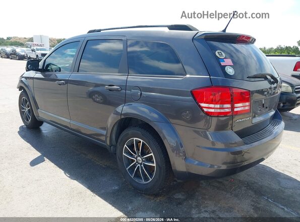 3C4PDCAB2JT352666 2018 DODGE JOURNEY Gray Rear left