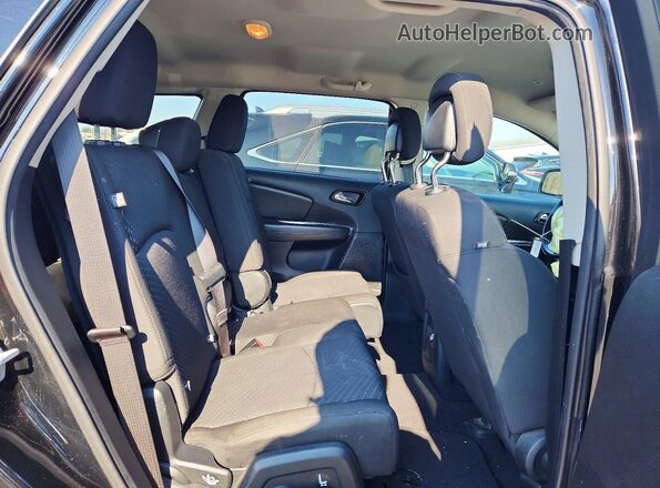 3C4PDCAB2JT491065 2018 DODGE JOURNEY Black Rear interior view