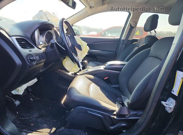 3C4PDCAB2JT491065 2018 DODGE JOURNEY Black Front interior view