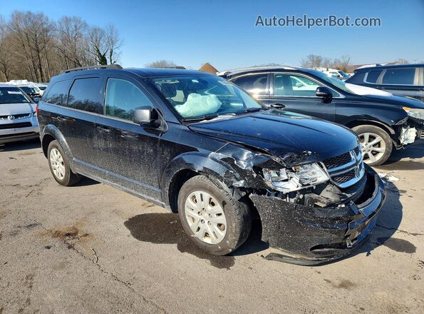 3C4PDCAB2JT491065 2018 DODGE JOURNEY Black Front right