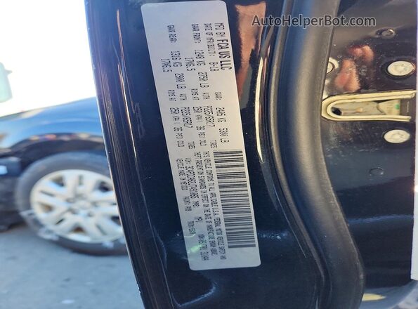 3C4PDCAB2JT491065 2018 DODGE JOURNEY Black VIN sticker view