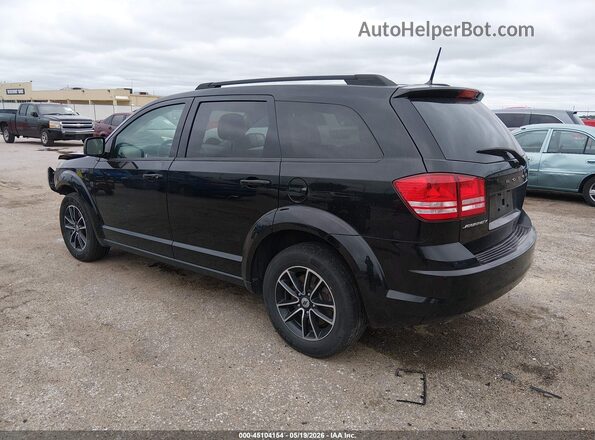 3C4PDCAB2JT530303 2018 DODGE JOURNEY Черный Задняя левая четверть
