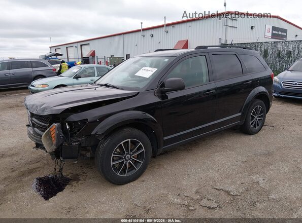 3C4PDCAB2JT530303 2018 DODGE JOURNEY Черный Передняя левая четверть