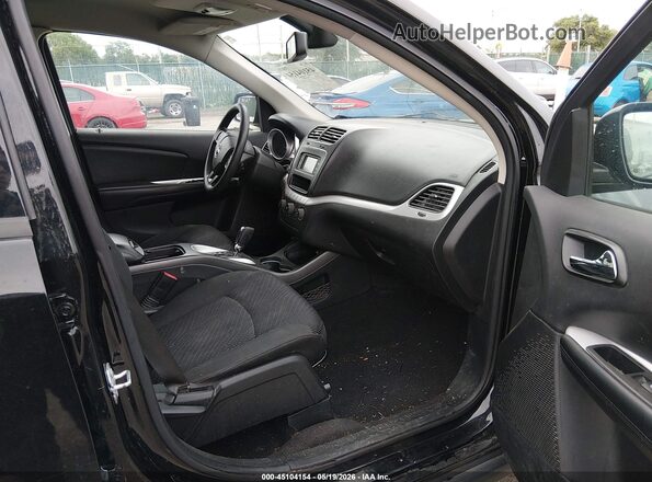 3C4PDCAB2JT530303 2018 DODGE JOURNEY Черный Вид салона спереди