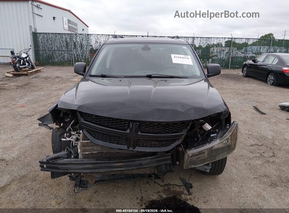 3C4PDCAB2JT530303 2018 DODGE JOURNEY Черный Вид задней части салона