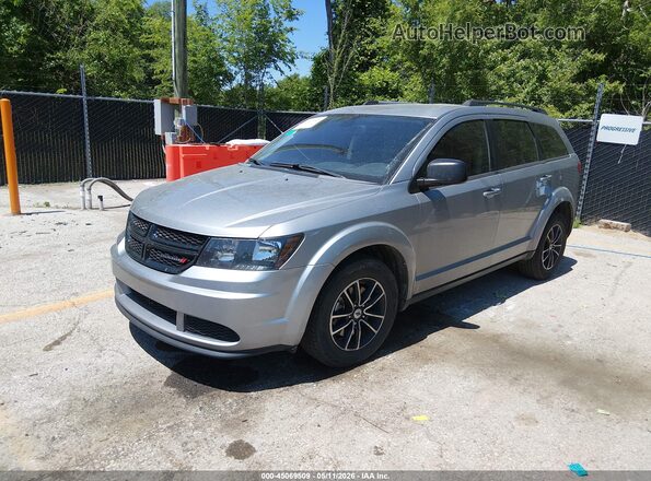 3C4PDCAB2JT532634 2018 DODGE JOURNEY Серебряный Передняя левая четверть