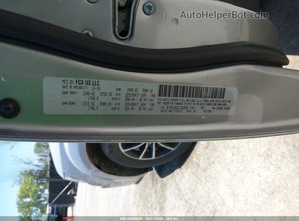 3C4PDCAB2JT532634 2018 DODGE JOURNEY Серебряный Вид подкапотного пространства