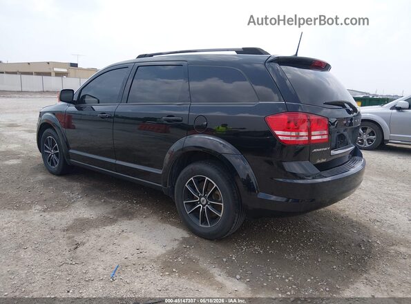 3C4PDCAB2JT535615 2018 DODGE JOURNEY Black Rear left