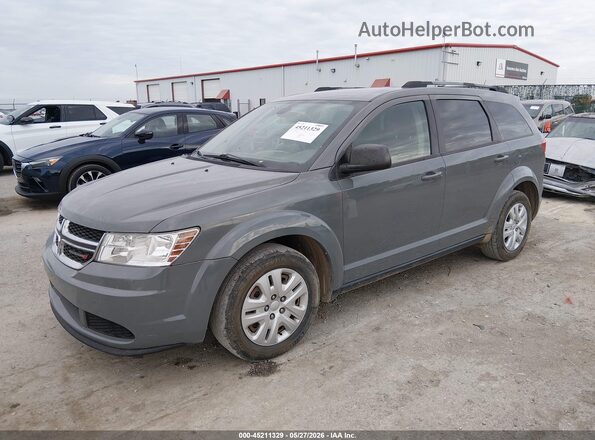 3C4PDCAB2KT865532 2019 DODGE JOURNEY Gray წინა მარცხენა ხედი სამი მეოთხედიდან