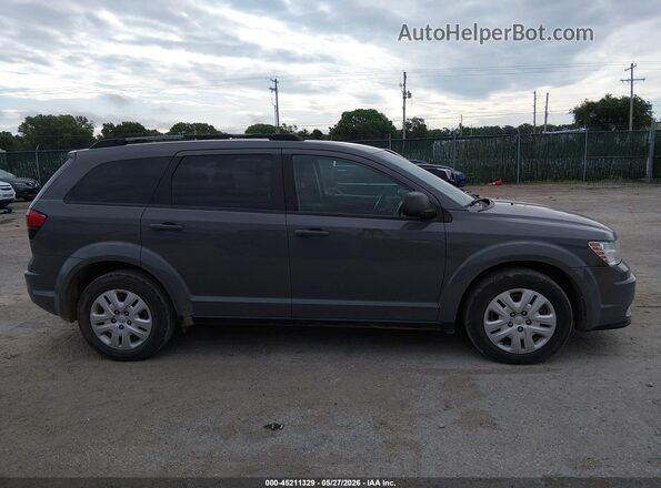3C4PDCAB2KT865532 2019 DODGE JOURNEY Gray უკანა სალონის ხედი