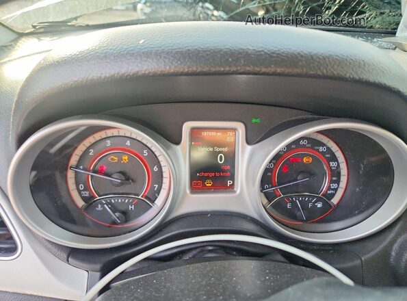 3C4PDCAB2LT277132 2020 DODGE JOURNEY Black Instrument cluster view