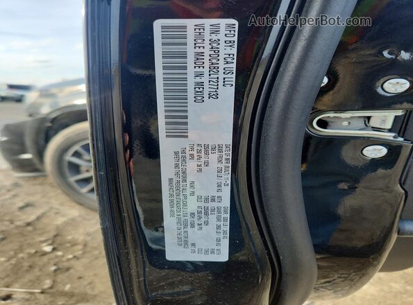 3C4PDCAB2LT277132 2020 DODGE JOURNEY Black VIN sticker view
