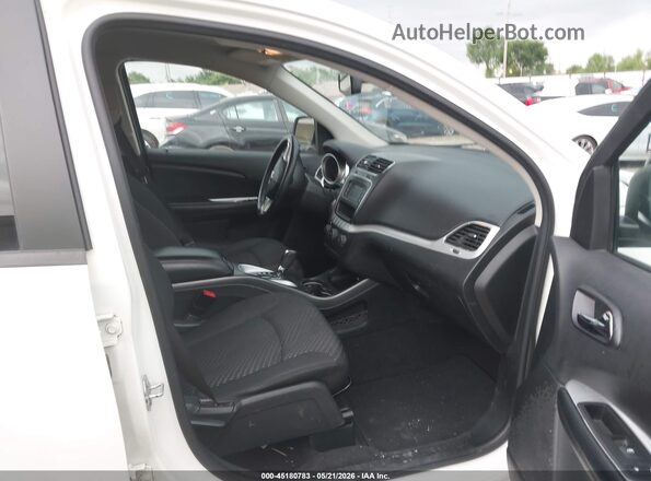 3C4PDCAB3JT513929 2018 DODGE JOURNEY White Вид салону спереду