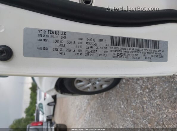 3C4PDCAB3JT513929 2018 DODGE JOURNEY White Вид підкапотного простору