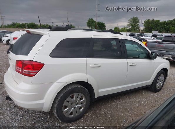 3C4PDCAB3JT513929 2018 DODGE JOURNEY White Вид задньої частини салону