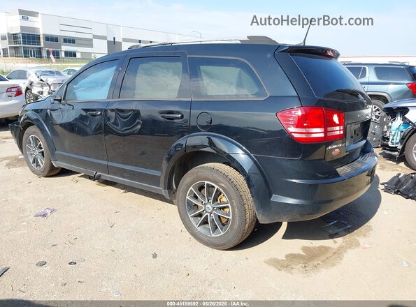 3C4PDCAB3JT518712 2018 DODGE JOURNEY Black Tył lewy