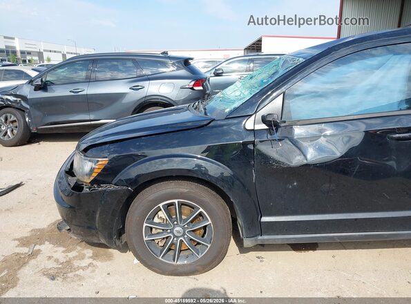 3C4PDCAB3JT518712 2018 DODGE JOURNEY Black Widok z przodu