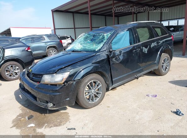 3C4PDCAB3JT518712 2018 DODGE JOURNEY Black Przód lewy