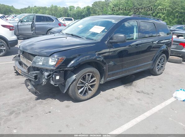 3C4PDCAB4JT229550 2018 DODGE JOURNEY Black Front left