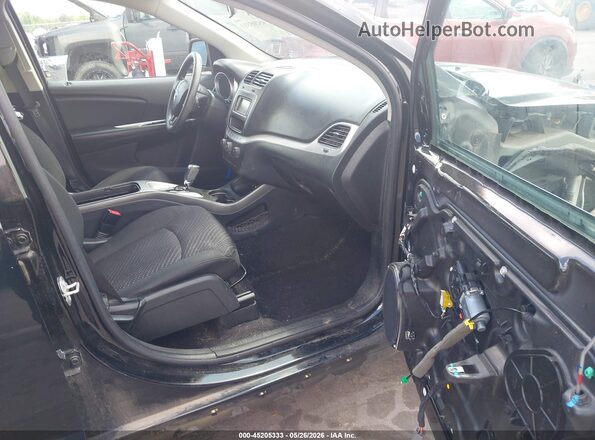 3C4PDCAB4JT229550 2018 DODGE JOURNEY Black Front interior view