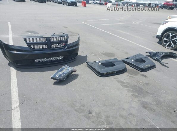 3C4PDCAB4JT229550 2018 DODGE JOURNEY Black Instrument cluster view