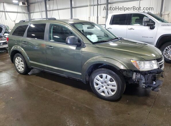 DPSMN175038 2018 DODGE JOURNEY Green Delantero derecho