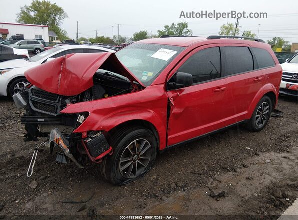 3C4PDCAB4JT319426 2018 DODGE JOURNEY Red Front left
