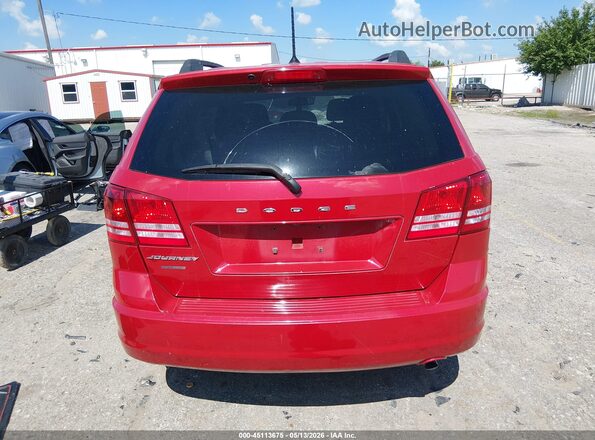 3C4PDCAB4JT519240 2018 DODGE JOURNEY Red 