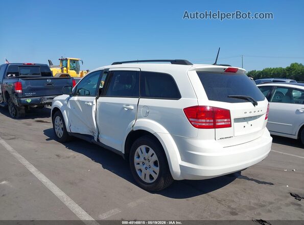 3C4PDCAB4KT852362 2019 DODGE JOURNEY White Հետևի ձախ