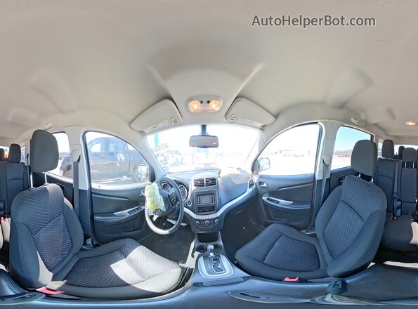 3C4PDCAB4KT864480 2019 DODGE JOURNEY White Widok wnętrza 360 stopni