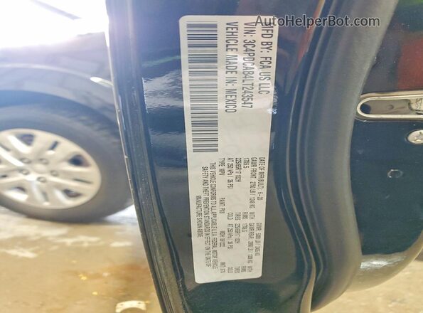 3C4PDCAB4LT243547 2020 DODGE JOURNEY Черный 
