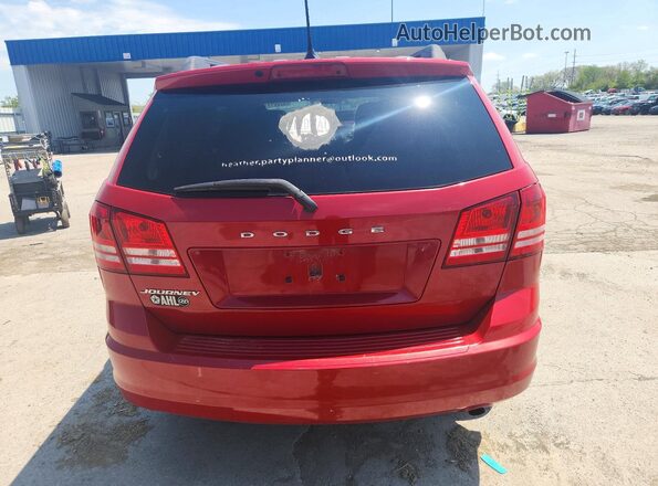3C4PDCAB6GT223287 2016 DODGE JOURNEY Red 