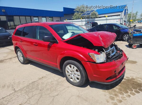 3C4PDCAB6GT223287 2016 DODGE JOURNEY Red 