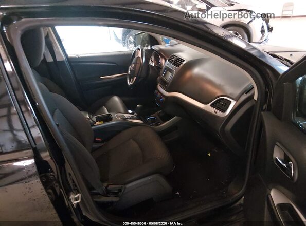 3C4PDCAB7JT295655 2018 DODGE JOURNEY Black Widok wnętrza z przodu