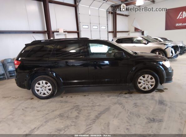 3C4PDCAB7JT295655 2018 DODGE JOURNEY Black Widok wnętrza z tyłu