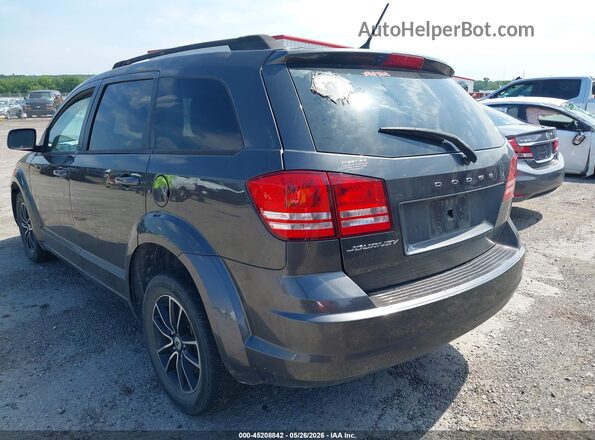 3C4PDCAB7JT385694 2018 DODGE JOURNEY Gray Trasero izquierdo