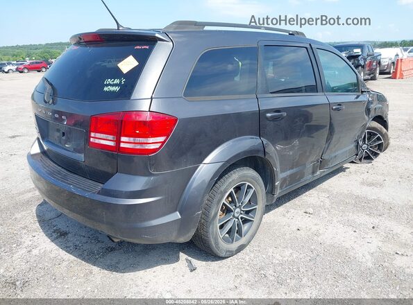 3C4PDCAB7JT385694 2018 DODGE JOURNEY Gray Trasero derecho