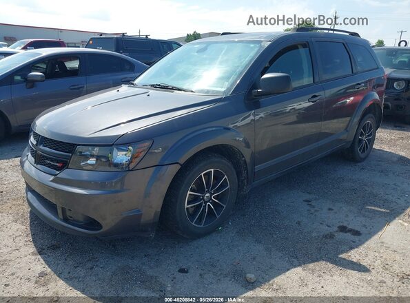 3C4PDCAB7JT385694 2018 DODGE JOURNEY Gray Vista tres cuartos delantera izquierda